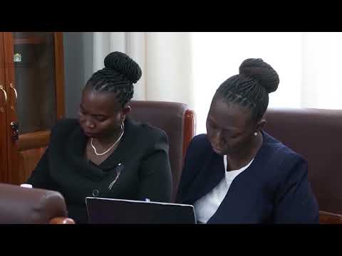 The Deputy Attorney General, Hon. Samwel M. Maneno, speaking at the meeting on collaborative relations in the administration of justice, held at the Judiciary of Tanzania Headquarters in Dodoma, on September 24, 2025. Part 1