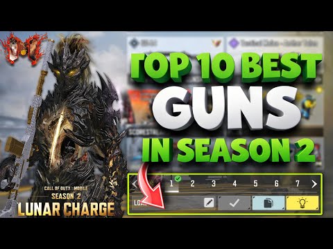 Top 10 Best Guns in COD Mobile Season 2 – Best Loadouts & Meta Weapons #codm 
