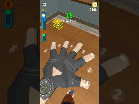 Knife Finger Game Video