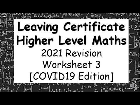 2021 Revision Worksheet 3 - Exam Style Questions COVID EDITION