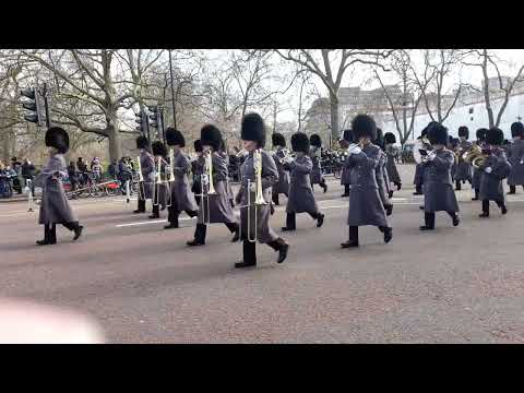 Band of the Irish Guards Changing the Guard 2022