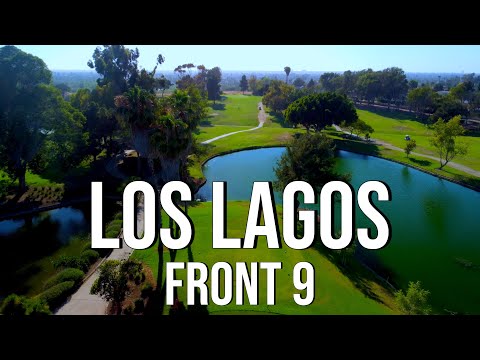 The BEST MUNI in OC | LOS LAGOS @ Costa Mesa CC | FRONT 9 Course Vlog with Drone Flyovers