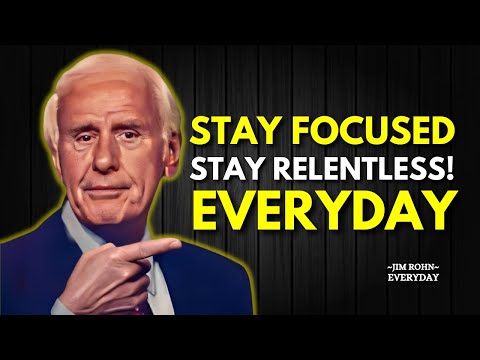 STOP BEING DISTRACTED AND REMEMBER WHY YOU STARTED - Jim Rohn Motivation