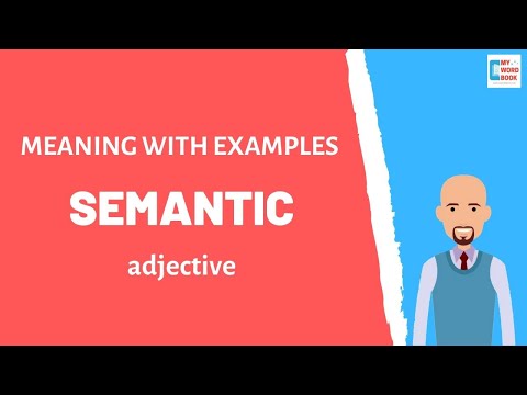 Semantic | Meaning with examples | My Word Book