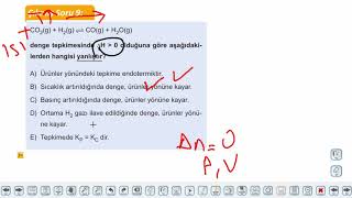 Eğitim Vadisi AYT Kimya 8.Föy Kimyasal Denge 3 Konu Anlatım Videoları