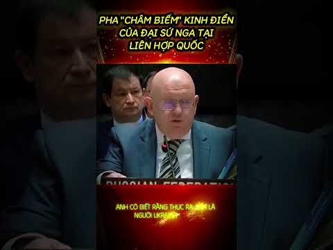TỔNG THỐNG PUTIN I PHA ''CHÂM BIẾM'' KINH ĐIỂN CỦA ĐẠI SỨ NGA TẠI LIÊN HỢP QUỐC #viral