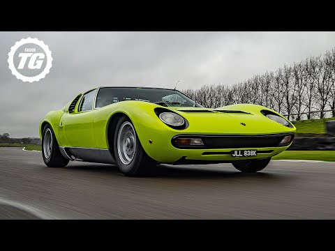 The GREATEST Lamborghini of all time? Chris Harris vs Lamborghini Miura | Top Gear