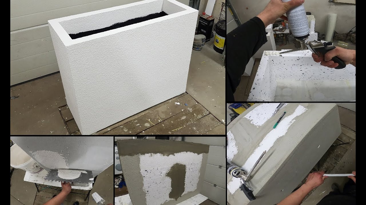 NOWOŚĆ TERMO DONICE Jak zrobić donice tarasowe ogrodowe balkonowe. Duże donice nie betonowe.