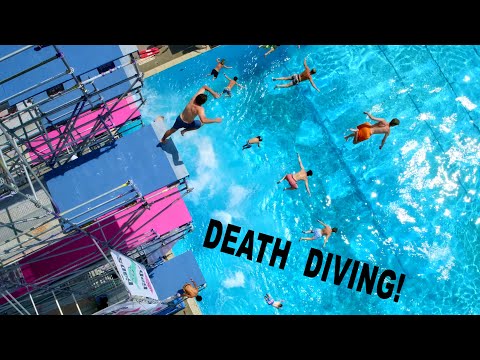 Death Diving - World's Best Belly Flops (Almost)! Døds