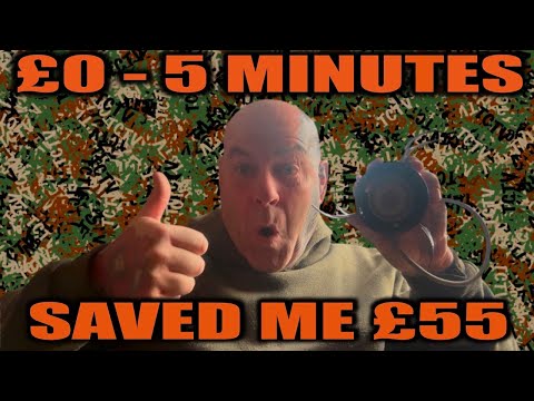 £0 - 5 MINUTES WORK - SAVED ME £55 - carp fishing