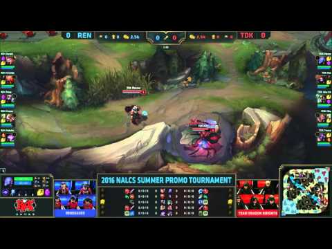 REN vs TDK - Gragas Play NA LCS Promotion Day 2