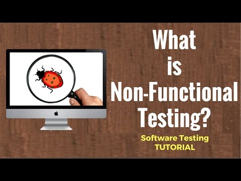 What is Non Functional Testing Software Testing Tutorial