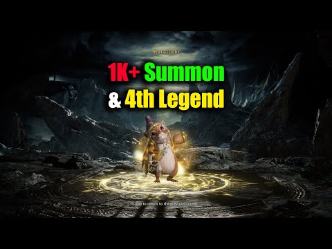Legend of Ymir 1K Summon & 4th Legend