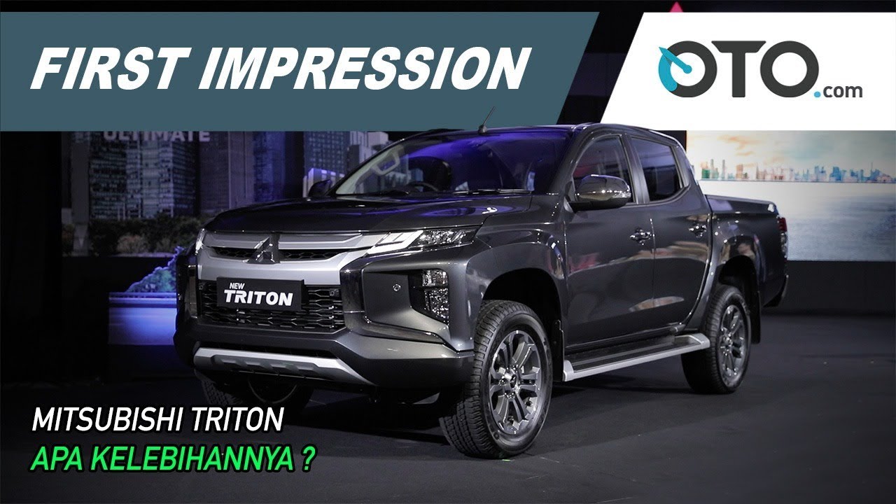 Mitsubishi Triton | First Impression | Pakai Mesin Pajero Sport | OTO.com