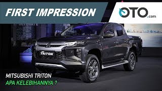 Mitsubishi Triton | First Impression | Pakai Mesin Pajero Sport | OTO.com