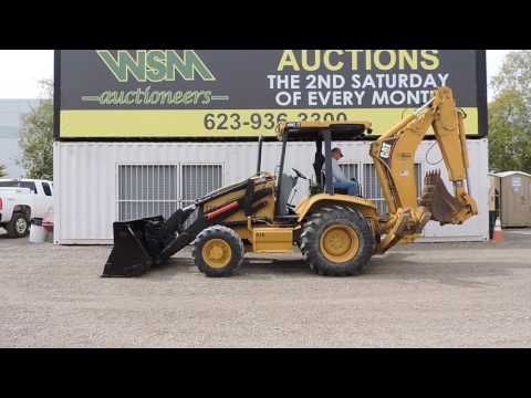 Caterpillar 416C IT 4x4 Extend-a-hoe Backhoe Loader at Public Auction