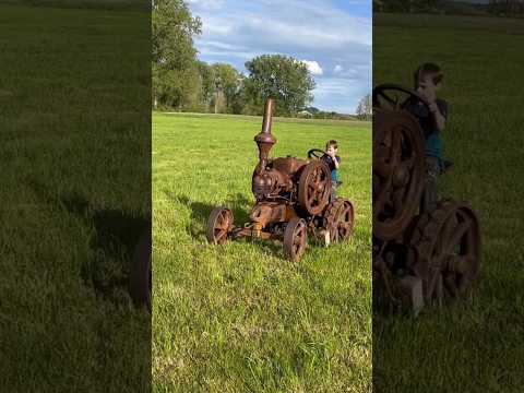 Bulldog tractor कैसे स्टार्ट होता था! 🔥😲 #tractor #farming #old #agriculture #history #facts #shorts