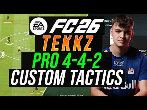 *POST PATCH* TEKKZ 4-4-2 PRO PLAYER META CUSTOM TACTICS (TACTICS, REVIEW & GAMEPLAY) - FC 26