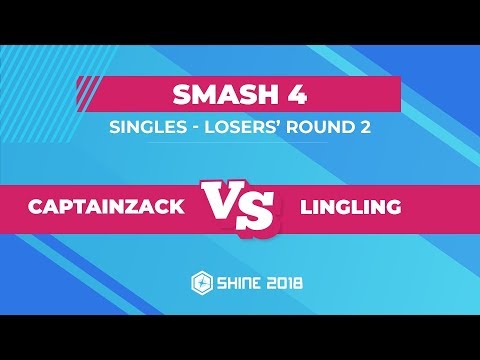CaptainZack vs LingLing - Smash 4 Singles: Losers' Round 2 - Shine 2018