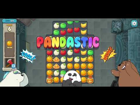 We Bare Bears Match3 Repairs Level 611 - No Boosters
