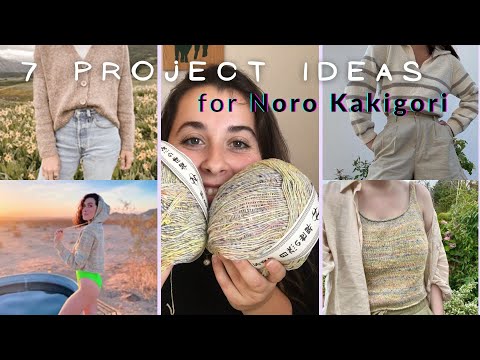 7 ideas for Noro Kakigori // planning my next knitting project!