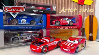 The COMPLETE Disney Store 1:18 Scale Artist Series Lightning McQueen Collection | Forgotten Releases