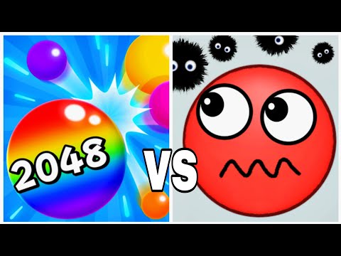 Bump Merge 2048 vs Hide Ball - All New Update (ASMR, Math Games) 