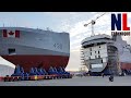 Amazing Modern Ship Building Process With Advanced Technology And Skillful Workers