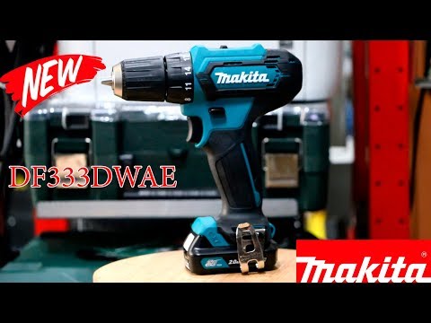 Makita Akumuliatorinis gręžtuvas DF333DWAE 12V Max, 2x2,0Ah video