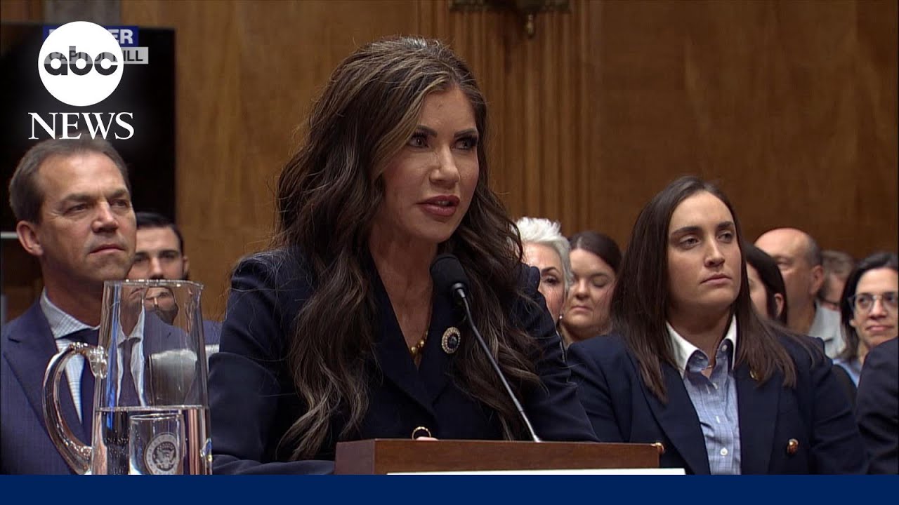 Kristi Noem is ‘playing’ for Trump at Senate hearing: Former DHS official