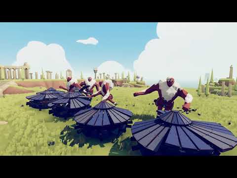 TABS | Ice giants vs Davinci tanks