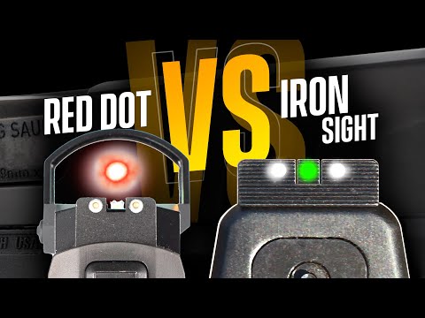 Red Dot VS Iron Sights Accuracy: Which One Is Better?