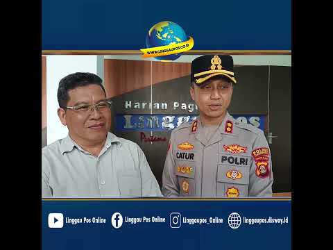 AKBP Catur Erwin Temui Direktur Linggau Pos