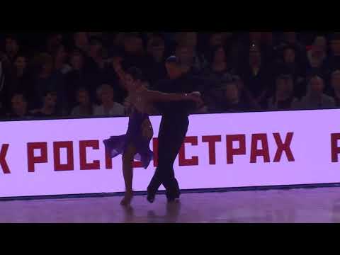 Viacheslav Pastukhov - Karyna Kalykhan, BLR Samba R3 WDSF Grand Slam Latin ROC - 2017