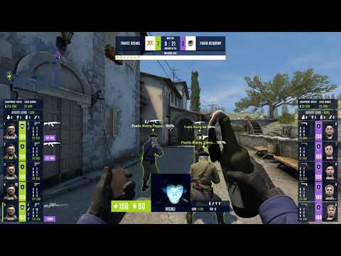 Regali 1vs2 AWP Clutch - FNATIC RISING VS FURIA ACADEMY - WePlay Academy League - CSGO
