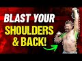 Total Body Kettlebell Routine Shoulder & Back Building Push Pull Grind! | Coach MANdler
