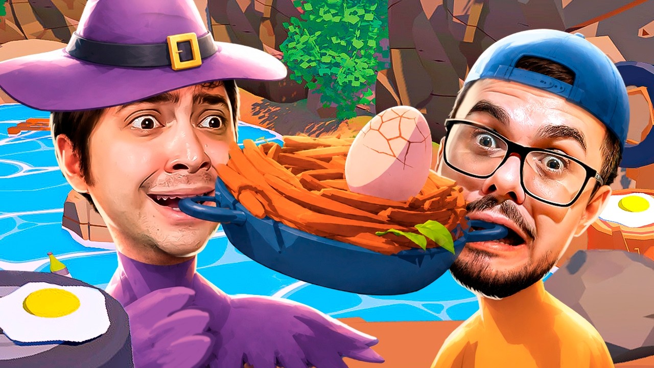 TENTANDO NÃO QUEBRAR O OVO COM O FALL! - AN EGGSTREMELY HARD GAME