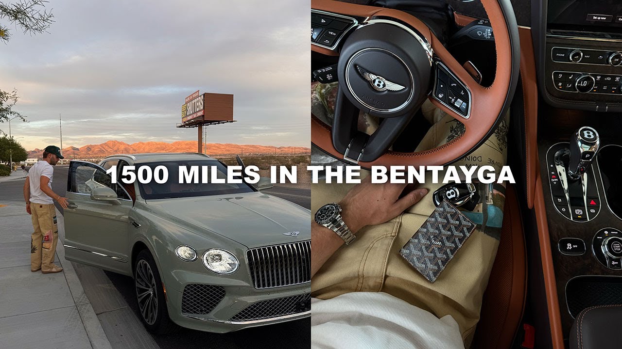 1500 MILE AMERICA ROAD TRIP IN THE BENTLEY BENTAYGA