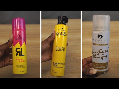 Which Lace Spray Is The Best? Got2b vs Glamour Spray...