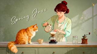 Relaxing Home Café Playlist ~ Vintage Spring Jazz Classics
