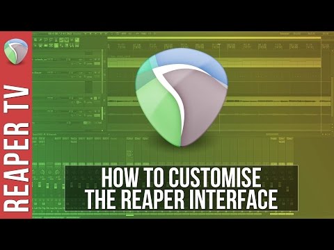 How To Customize The Reaper DAW Layout