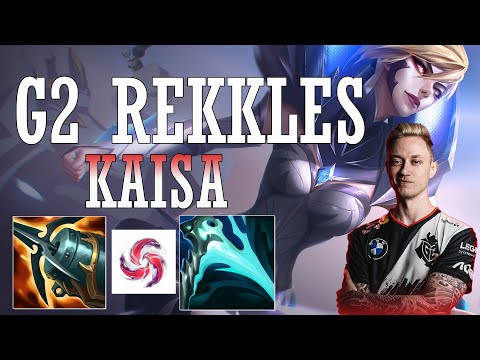 G2 REKKLES KAISA ADC GAMEPLAY + [LIVE STREAMING] Patch 11.12 / Season 11 #LeagueOfLegends