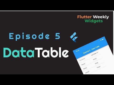 download lagu mp3 mp4 Flutter Table Tutorial, download lagu Flutter Table Tutorial gratis, unduh video klip Flutter Table Tutorial