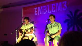 Say What You Mean/Heavy - Fireside (Emblem3)
