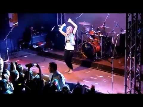 2NE1 pretty boy intro (Bom's part)-fire dance cover by Kristi Led Apple opening act