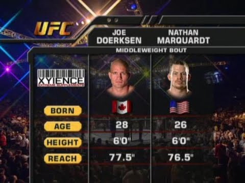 Nate Marquardt vs Joe Doerksen full fight