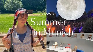 \Munich Diaries/ ミュンヘンの夏の始まりってこんな感じ！夏フェス, 自然公園, アート etc.. 🍻🍹🎪