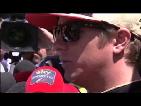 Monaco, thursday Kimi's interview - 22/05/2013