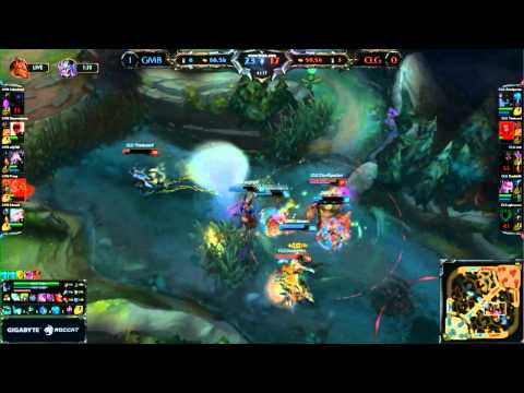 IEM Cologne  - Doublelift Vayne mechanics (Grand Finals 2014)