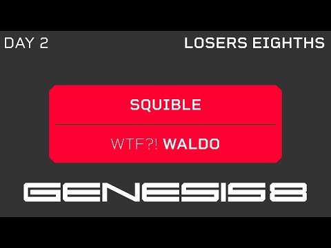 Nick Brawl @ Genesis 8 Losers Eighths - squible Vs. Waldo